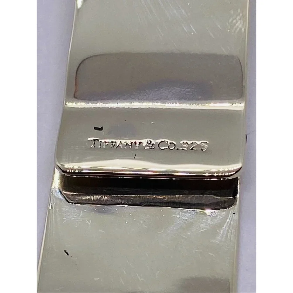 Tiffany & Co 1837 Money Clip Sterling Silver 925